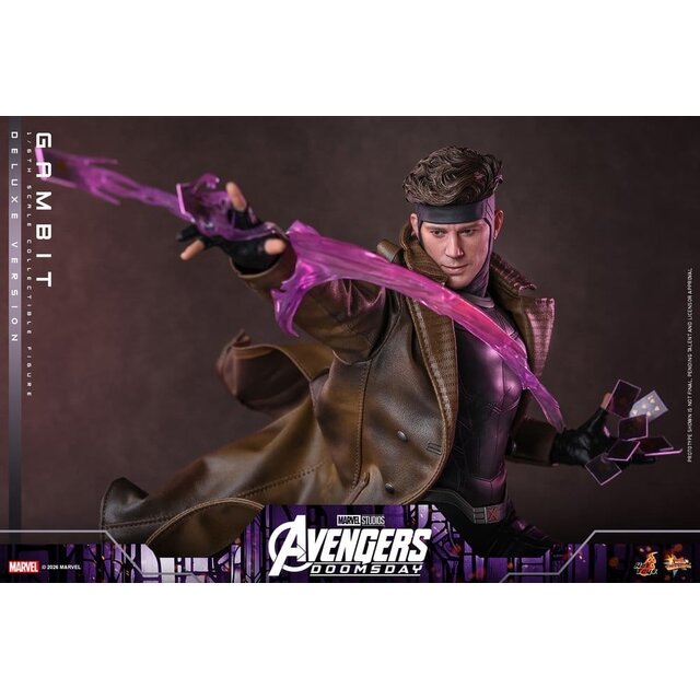 Avengers: Doomsday Movie Masterpiece 1/6 Gambit (Deluxe Version) Action Figure 31cm