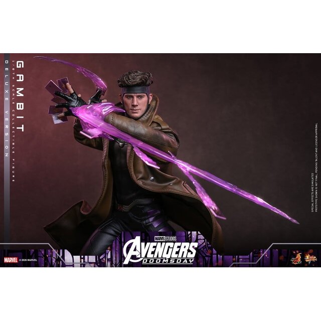 Avengers: Doomsday Movie Masterpiece 1/6 Gambit (Deluxe Version) Action Figure 31cm