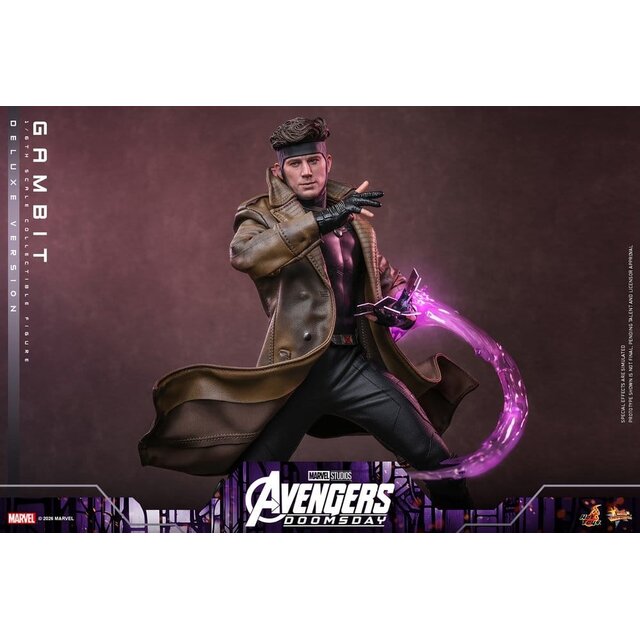 Avengers: Doomsday Movie Masterpiece 1/6 Gambit (Deluxe Version) Action Figure 31cm