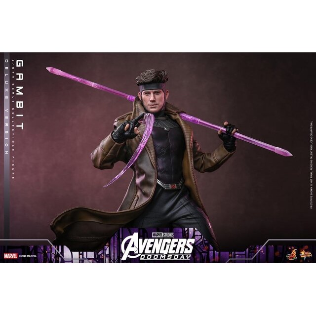 Avengers: Doomsday Movie Masterpiece 1/6 Gambit (Deluxe Version) Action Figure 31cm