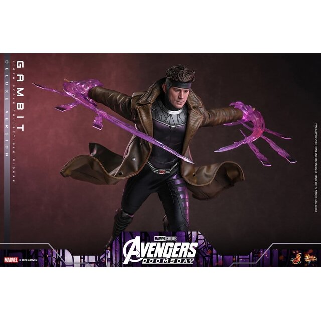 Avengers: Doomsday Movie Masterpiece 1/6 Gambit (Deluxe Version) Action Figure 31cm