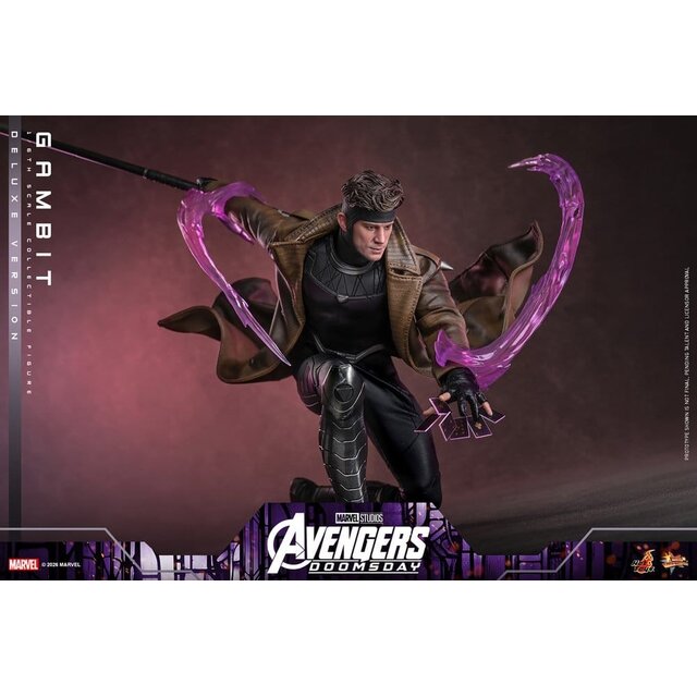 Avengers: Doomsday Movie Masterpiece 1/6 Gambit (Deluxe Version) Action Figure 31cm