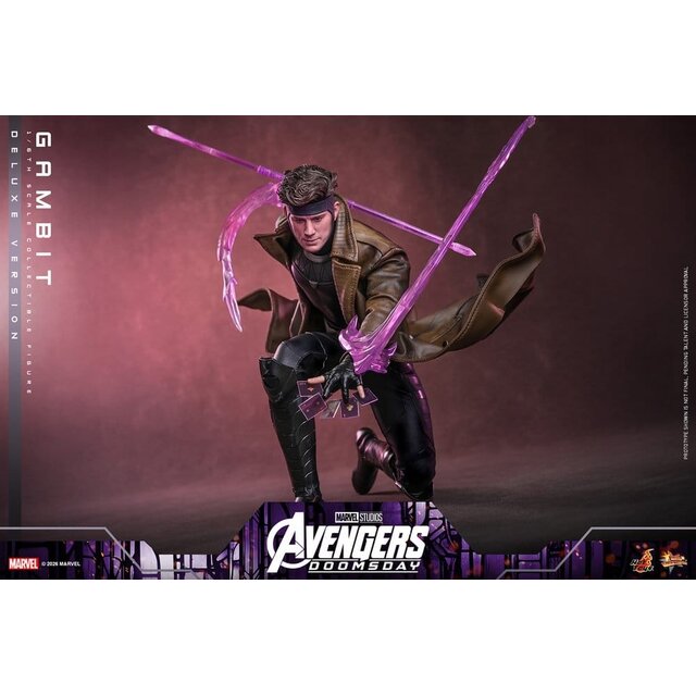 Avengers: Doomsday Movie Masterpiece 1/6 Gambit (Deluxe Version) Action Figure 31cm