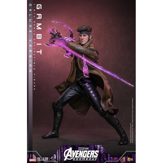 Avengers: Doomsday Movie Masterpiece 1/6 Gambit (Deluxe Version) Action Figure 31cm