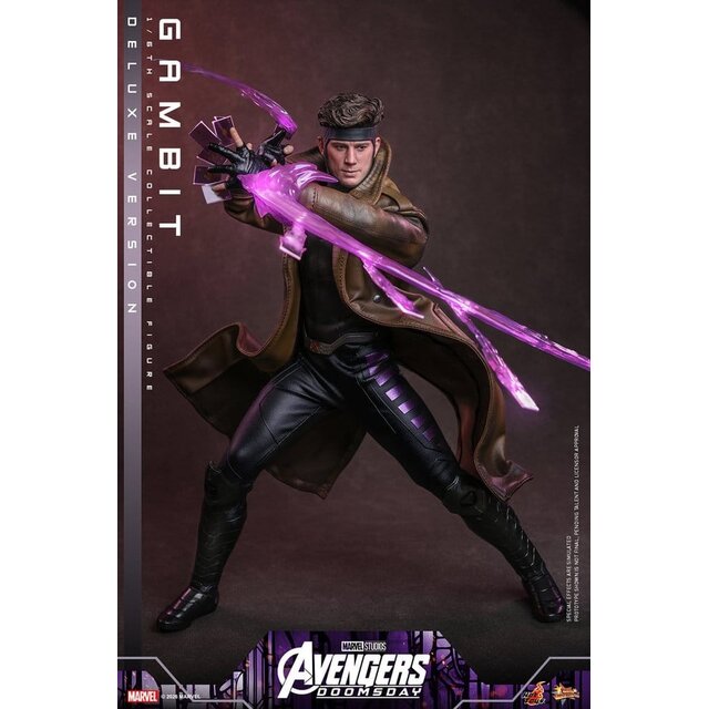 Avengers: Doomsday Movie Masterpiece 1/6 Gambit (Deluxe Version) Action Figure 31cm