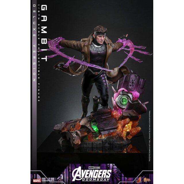 Avengers: Doomsday Movie Masterpiece 1/6 Gambit (Deluxe Version) Action Figure 31cm