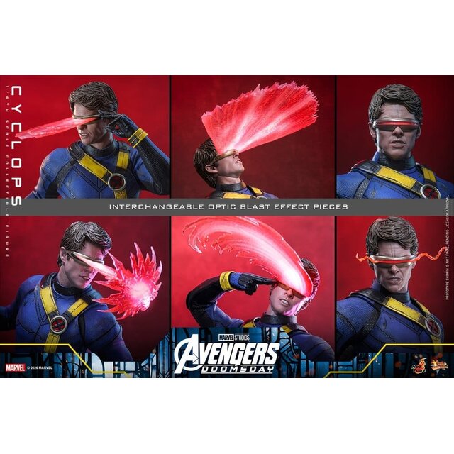Avengers: Doomsday Movie Masterpiece 1/6 Cyclops Action Figure 30cm