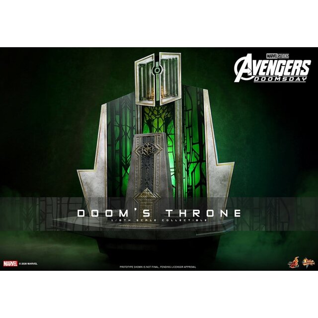 Avengers: Doomsday Movie Masterpiece 1/6 Doom's Throne 33cm