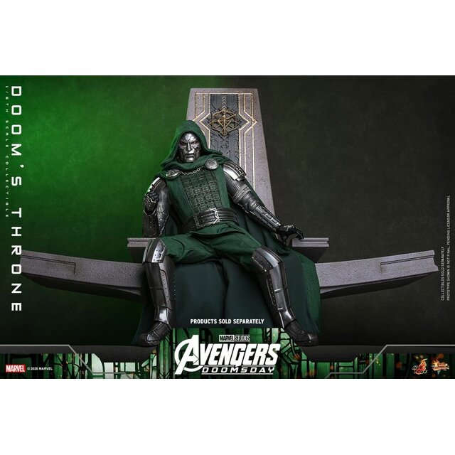 Avengers: Doomsday Movie Masterpiece 1/6 Doom's Throne 33cm