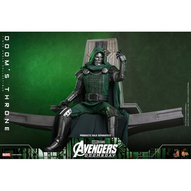 Avengers: Doomsday Movie Masterpiece 1/6 Doom's Throne 33cm