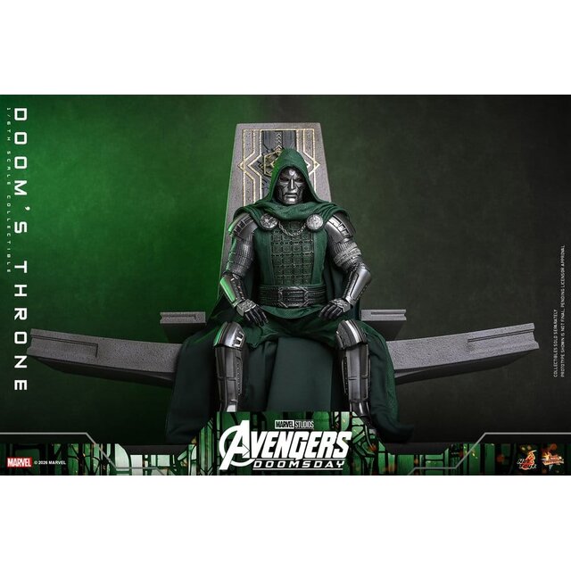 Avengers: Doomsday Movie Masterpiece 1/6 Doom's Throne 33cm