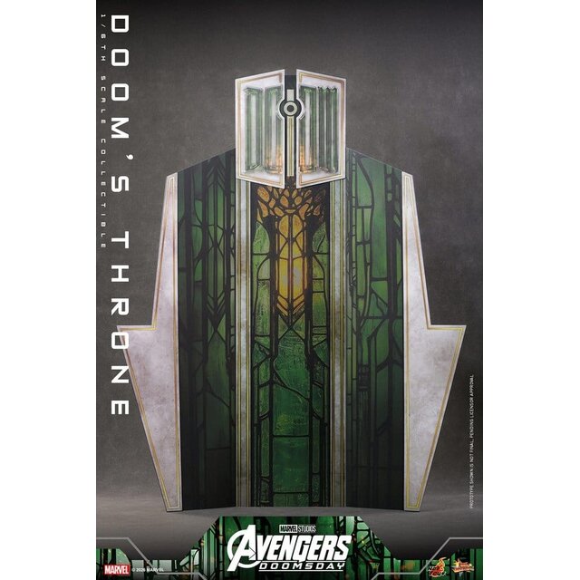 Avengers: Doomsday Movie Masterpiece 1/6 Doom's Throne 33cm