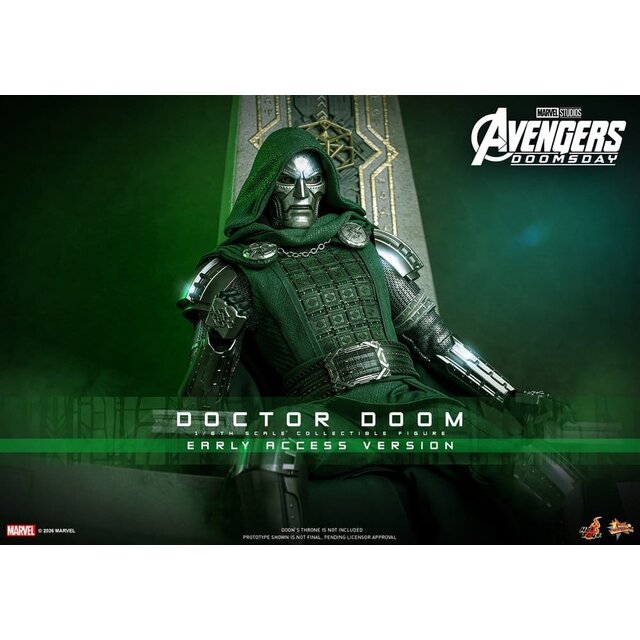 Avengers: Doomsday Movie Masterpiece 1/6 Doctor Doom Action Figure 31cm