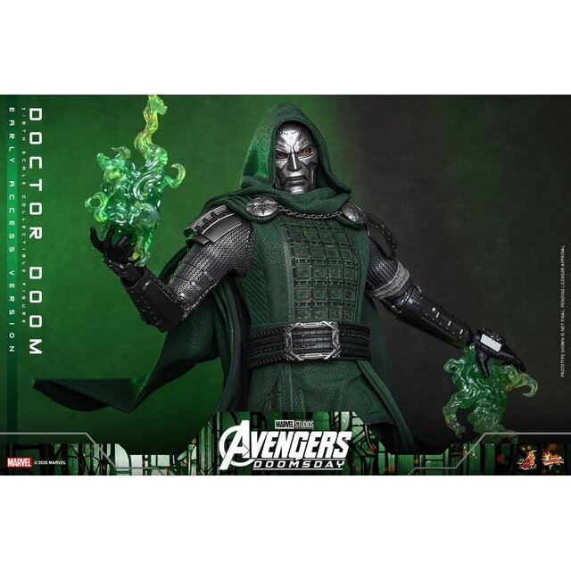 Avengers: Doomsday Movie Masterpiece 1/6 Doctor Doom Action Figure 31cm