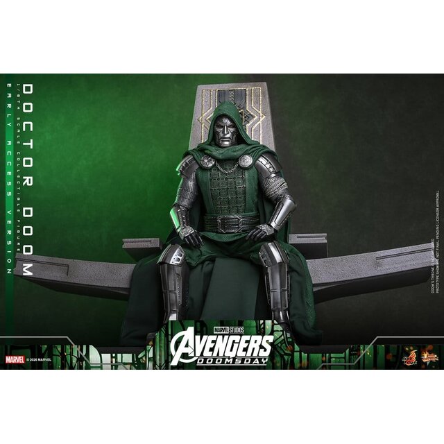 Avengers: Doomsday Movie Masterpiece 1/6 Doctor Doom Action Figure 31cm