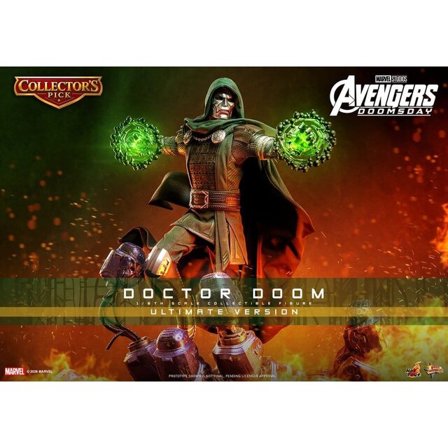 Avengers: Doomsday Movie Masterpiece 1/6 Doctor Doom (Ultimate Version) Action Figure 31cm