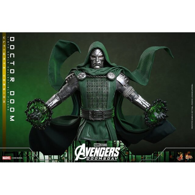 Avengers: Doomsday Movie Masterpiece 1/6 Doctor Doom (Ultimate Version) Action Figure 31cm
