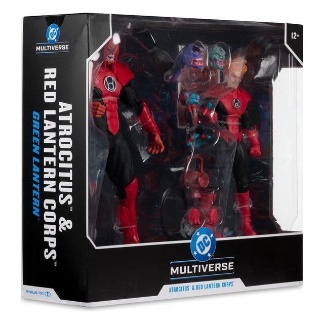 DC Multiverse 2-Pack Atrocitus and Red Lantern Corps (Green Lantern) 18cm