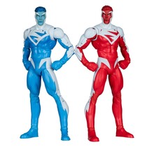 Collector Edition 2-Pack Superman Blue vs. Superman Red (Gold Label) 18cm