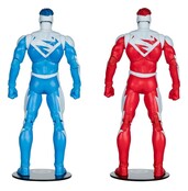 Collector Edition 2-Pack Superman Blue vs. Superman Red (Gold Label) 18cm