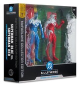 Collector Edition 2-Pack Superman Blue vs. Superman Red (Gold Label) 18cm