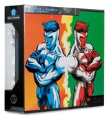 Collector Edition 2-Pack Superman Blue vs. Superman Red (Gold Label) 18cm