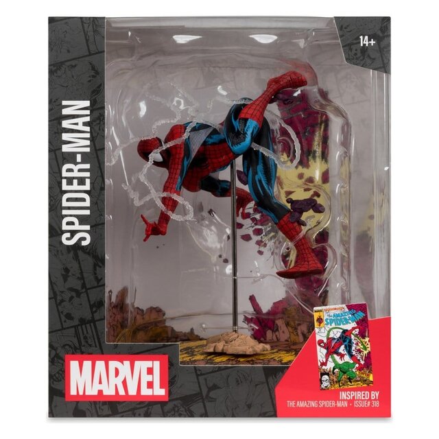 Marvel Collection PVC Statue 1/10 Spider-Man (The Amazing Spider-Man #318) 17cm
