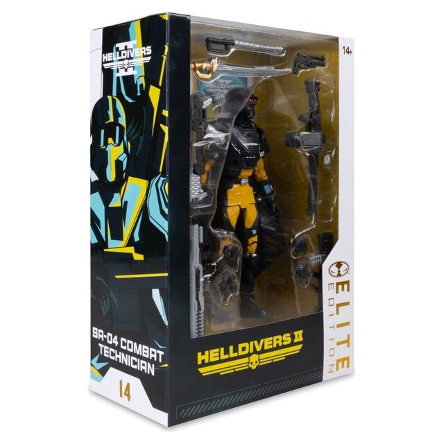 Elite Edition #11 Helldivers II SA-04 Combat Technician (Deluxe) Action Figure 18cm