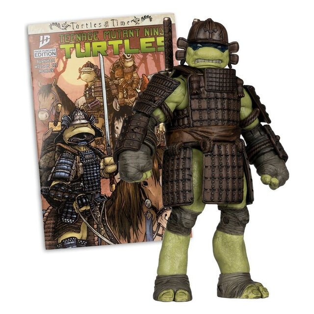 Teenage Mutant Ninja Turtles Leonardo (Turtles in Time) Action Figure 13cm