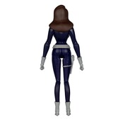 Batman: The Animated Series Talia al Ghul (Rene Montoya Build-a-Figure) Action Figure 15cm