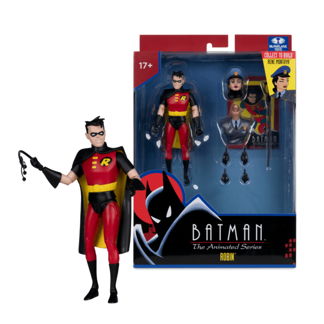 Batman: The Animated Series Robin (Rene Montoya Build-a-Figure) Action Figure 15cm