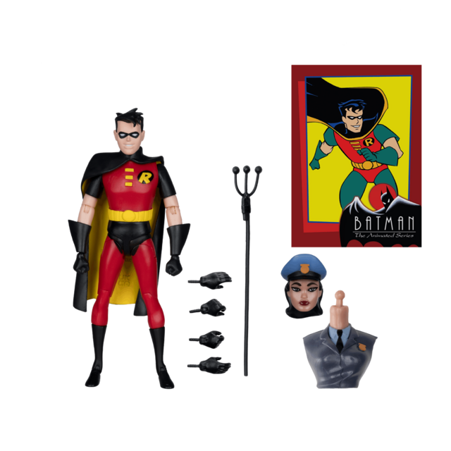 Batman: The Animated Series Robin (Rene Montoya Build-a-Figure) Action Figure 15cm