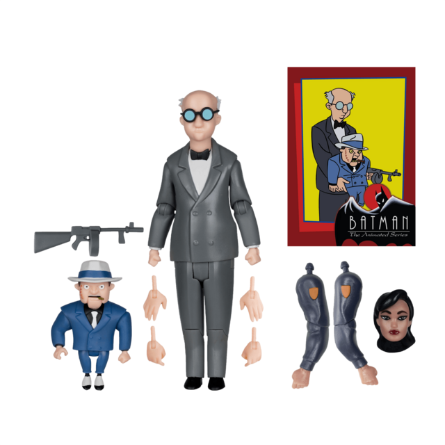 Batman: The Animated Series Ventriloquist & Scarface (Rene Montoya Build-a-Figure) Action Figure 15cm