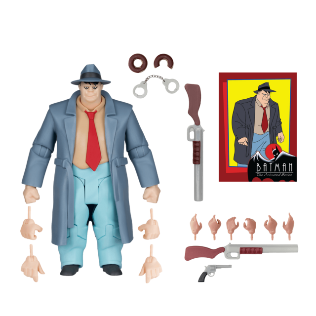 Batman: The Animated Series Detective Bullock (Rene Montoya Build-a-Figure) Action Figure 15cm