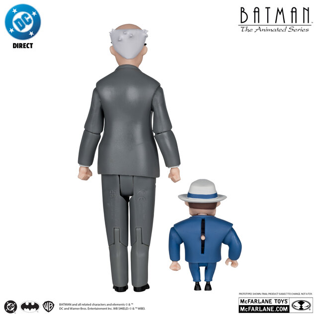 Batman: The Animated Series Ventriloquist & Scarface (Rene Montoya Build-a-Figure) Action Figure 15cm