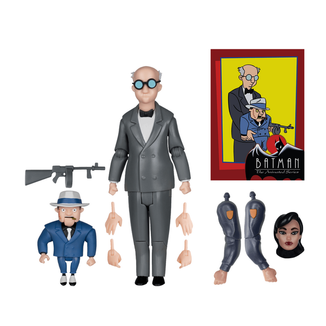 Batman: The Animated Series Ventriloquist & Scarface (Rene Montoya Build-a-Figure) Action Figure 15cm