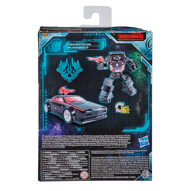 Transformers Generations War for Cybertron: Earthrise Deluxe Class WFC-E41 Decepticon Runabout Action Figure 14cm