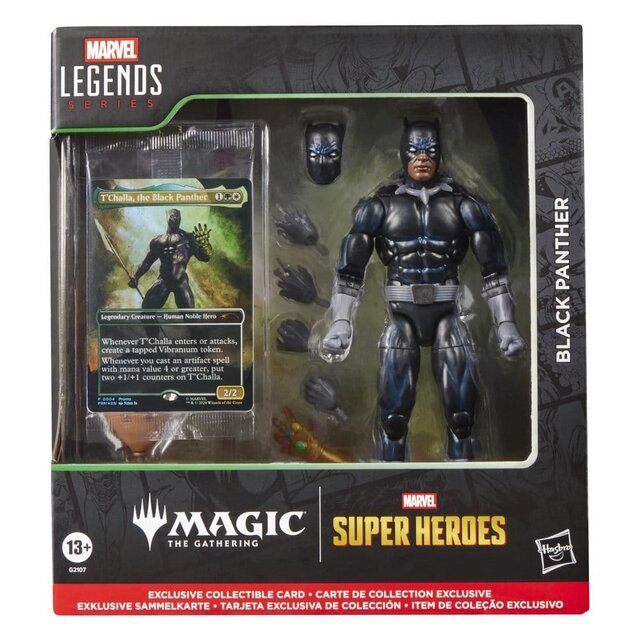 Marvel Legends Magic: The Gathering Black Panther Action Figure 15cm