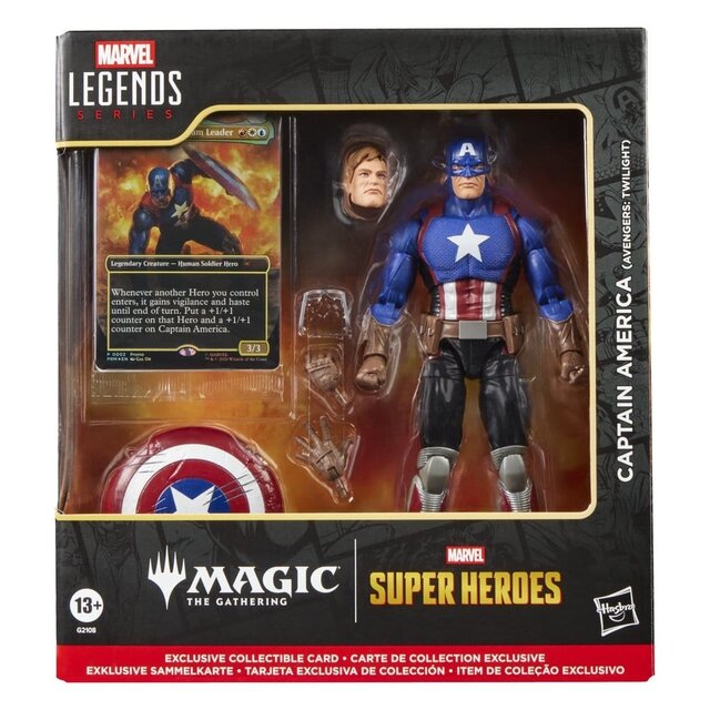 Marvel Legends Magic: The Gathering Captain America (Avengers: Twilight) Action Figure 15cm