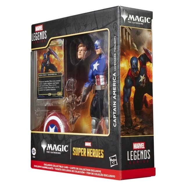 Marvel Legends Magic: The Gathering Captain America (Avengers: Twilight) Action Figure 15cm