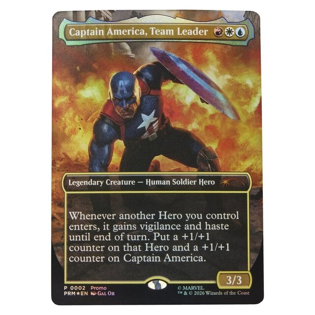 Marvel Legends Magic: The Gathering Captain America (Avengers: Twilight) Action Figure 15cm