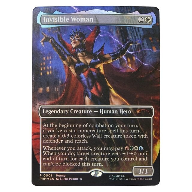 Marvel Legends Magic: The Gathering Malice (Sue Storm) Action Figure 15cm