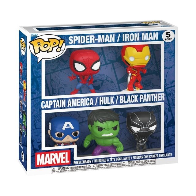 POP! Marvel Bobbleheads 5-Pack