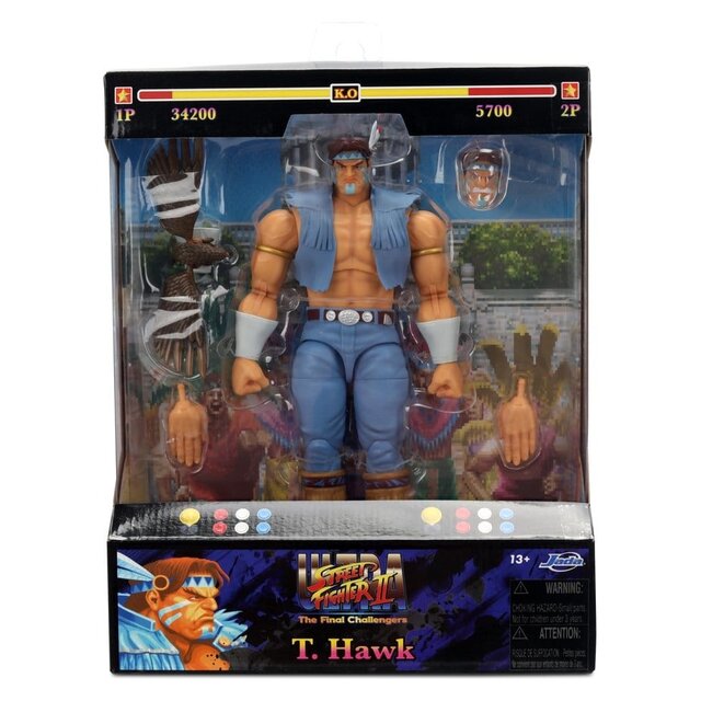 Ultra Street Fighter II: The Final Challengers Action Figure 1/12 T. Hawk 20cm