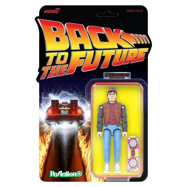 Back to the Future ReAction+ Marty McFly (2015) Wave 2 Action Figure 10cm