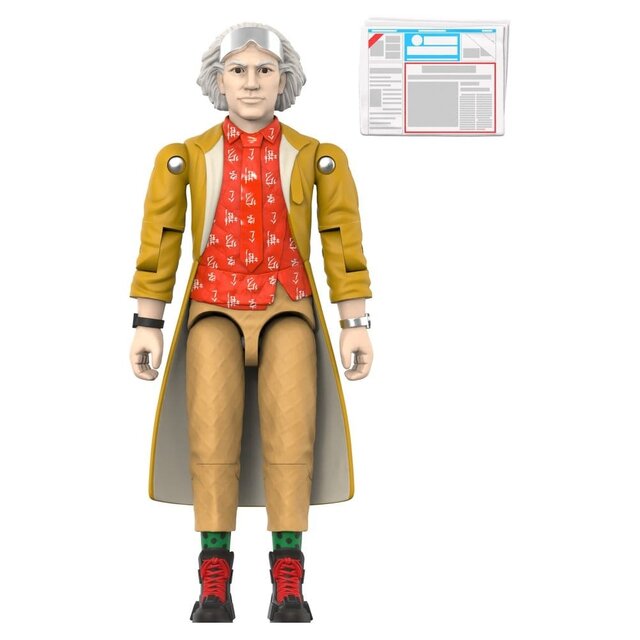 Back to the Future ReAction+ Dr. Emmett Brown (2015) Wave 2 Action Figure 10cm