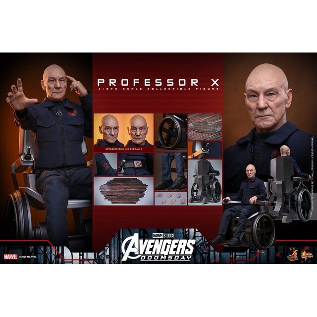 Marvel X-Men Professor X Action Figure 25cm
