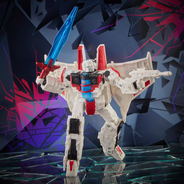 Transformers Generations Shattered Glass Voyager Class Starscream Action Figure 17,5cm