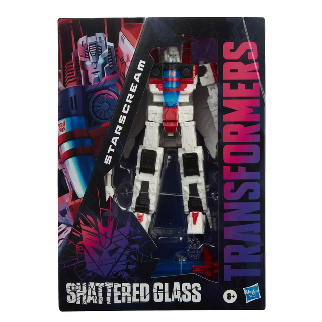 Transformers Generations Shattered Glass Voyager Class Starscream Action Figure 17,5cm