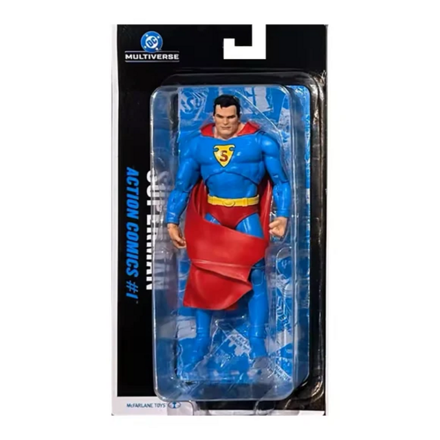 DC Multiverse Superman Action Comics #1 Action Figure Blister Card 18cm